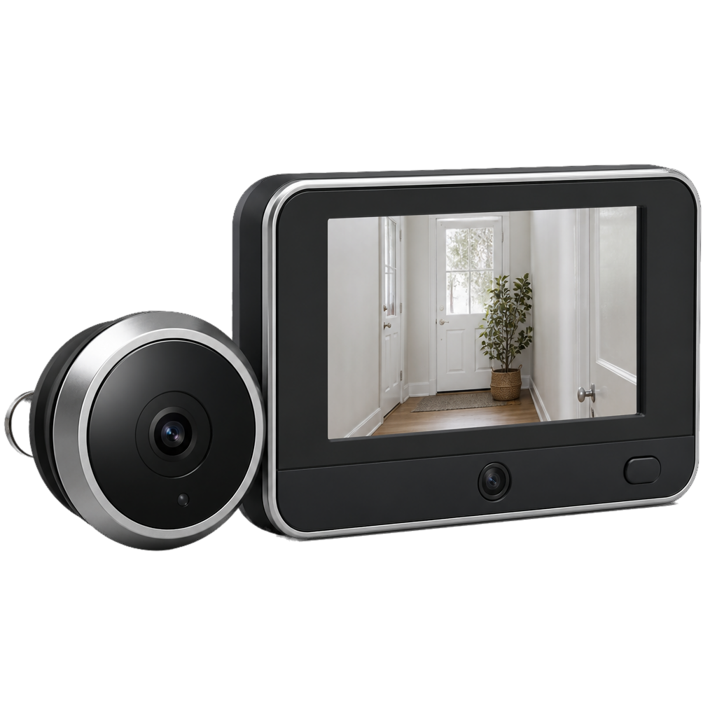 Dual-lens Video Peephole E300